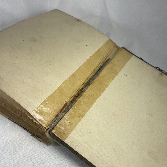 Bible THE NEW TESTAMENT OF OUR LORD AND SAVIOR JESUS CHRIST  1875 Damage - Picture 10 of 10